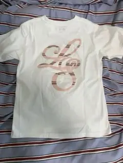 LAMERSPHERE Tシャツ ホワイト×ピンク Mサイズ KEIJU