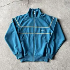 70s old adidas トラックジャケット ブルー 西ドイツ製 デサント