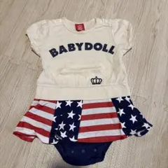 BABYDOLL ベビー ワンピース 70 星条旗柄のサムネイル