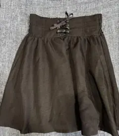 量産型　黒　ブラック　フレアスカート ひざ丈　M〜L