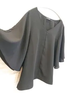 ビッキー 上品カットソー ブラックのサムネイル