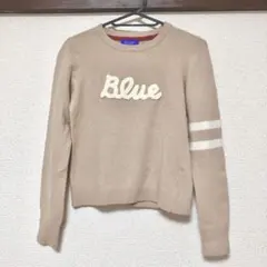 Burberry Blue Label ベージュセーター Mサイズ