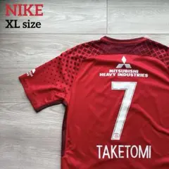 NIKE Jリーグ 浦和レッズ レプリカ ユニフォーム XL 武富孝介 7のサムネイル