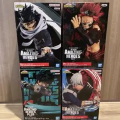 未開封フィギュア　ヒロアカ　アメイジングヒーローズ　4種セット