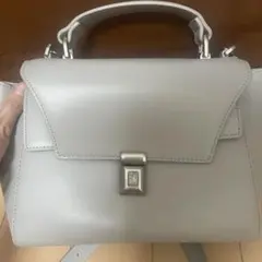 ハンドバッグ グレー