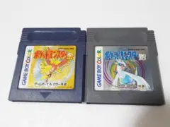 A　ゲームボーイカラー GBC ポケットモンスター 金・銀 セット
