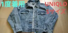 1度着用★UNIQLOデニムジャケットGジャン★S