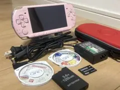 極美品 動作確認品 PSP 3000 ブロッサムピンク すぐ遊べるセット