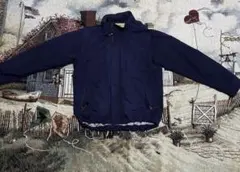 90s L.L.Bean ナイロンジャケット ネイビー アウター M