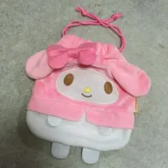 マイメロディ ダイカット巾着袋