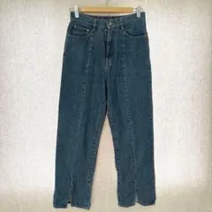 美品✦w closetストレートデニムジーンズパンツ ウエスト69-74cmのサムネイル