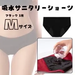 新品☆ 生理用ショーツ サニタリー 吸水 ナプキン不要 パンツ 尿漏れ M