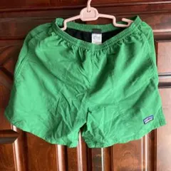 廃盤 2012年限定 パタゴニア 5インチ　バギーズショーツ グリーン