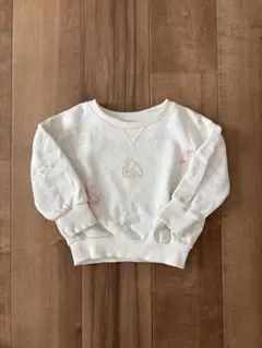 softcheese 総柄スウェット 100 トレーナー