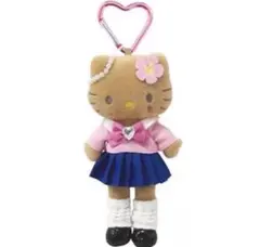 ハローキティ　スタイルアップマスコット　コギャル　日焼け　制服　足長キティ