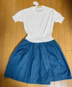 【新品】ナノユニバース　ドッキングワンピース