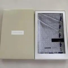 renoma コットン ハンカチ グレー 車デザインのサムネイル