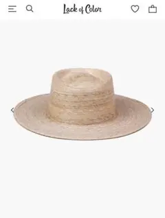 【新品未使用】タグ付き　Lack of color palma boater