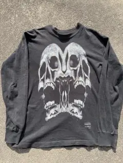 90s FASHION VICTIM スカル SIR REAL ロンT USA製