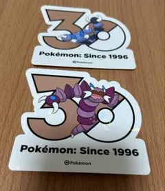 韓国　ポケモン　30周年ステッカー　スコルピ　ドラピオンのサムネイル