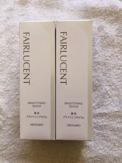 MENARD フェアルーセントホワイトセラム2本セットおまけ付き⭐︎のサムネイル