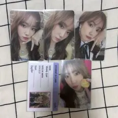 kep1er ヨンウン Dazzing girls トレカセット