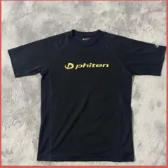 phiten シャツ 黒　M