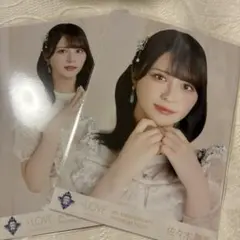 =LOVE 8周年ツアー 宝石衣装 生写真 佐々木舞香 ヨリ　チュウ