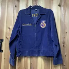 [稀少サイズ]ナス紺　90年代〜FFAジャケット ミシガン州 サイズ48 2025年最新】national ffaの人気アイテム - メルカリ