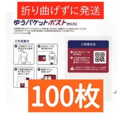 ゆうパケットポストmini 専用封筒 100枚