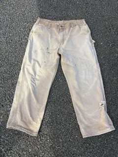 DICKIES ペンキ グランジ ホワイト ペインターパンツ W32 BORO - メルカリ