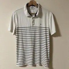 Calvin Klein ストライプ ポロシャツ