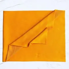 F1:: リブニット 生地 マスタードイエロー系 約43w×65cm