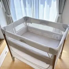 nuna トラベルコット sena Safari ベビーベッド おむつ替え台 - メルカリ