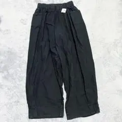 HOCO LINE フコライン デニム　ガウチョワイドパンツ　イージーパンツ