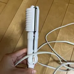 携帯用ストレートヘアアイロン ホワイト