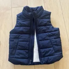 GAP ネイビー ダウンベスト 100cm~