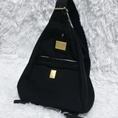 【希少】ペレボルサ ハンドバッグ リュック 2way ナイロン ブラック 黒のサムネイル