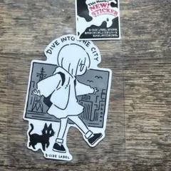 【まとめ買い大歓迎】B-SIDE LABEL 防水ステッカー