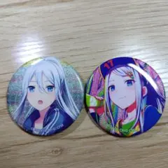 プロセカ　宵崎奏　グリッター缶バッジ✕2