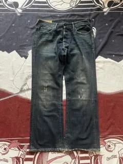 00s ABERCROMBIE&FITCH アバクロ　フレアデニム　グランジ