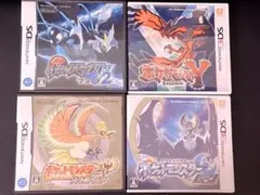 ポケットモンスター ムーンブラック2 Y ハートゴールド パッケージのみ DS