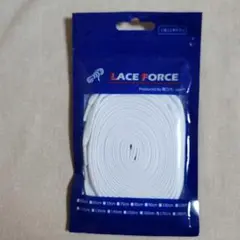 [LACE FORCE] コットン シューレース ホワイト 170cm