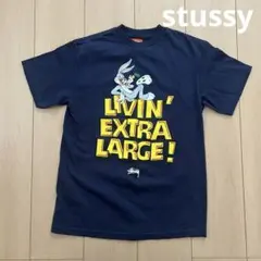 Stussy バグズ・バニー Tシャツ M ネイビー　新品