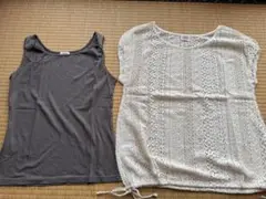 J.PRESS RED LABEL ノースリーブトップス 2点セット