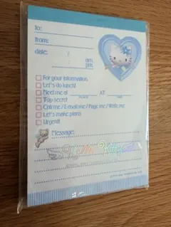 ハローキティ　メモパッド