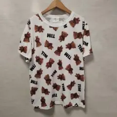 ミニオンズくまのぬいぐるみティムメンズユニバーサルスタジオジャパン半袖TシャツS
