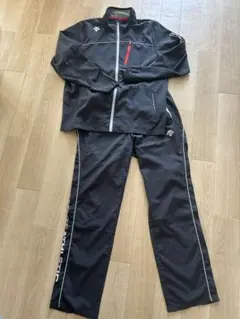 DESCENTE セットアップ（O・ブラック×レッド）のサムネイル