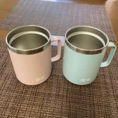 UNIQLO ステンレスマグカップ　 2個セット