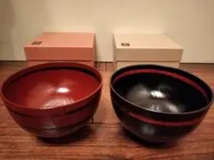 【匿名】漆器 お弁当箱風 蓋付きお茶碗 刷毛目★井助 たち吉 匿名】漆器 お弁当箱風 蓋付きお茶碗 刷毛目☆井助 たち吉 - メルカリ